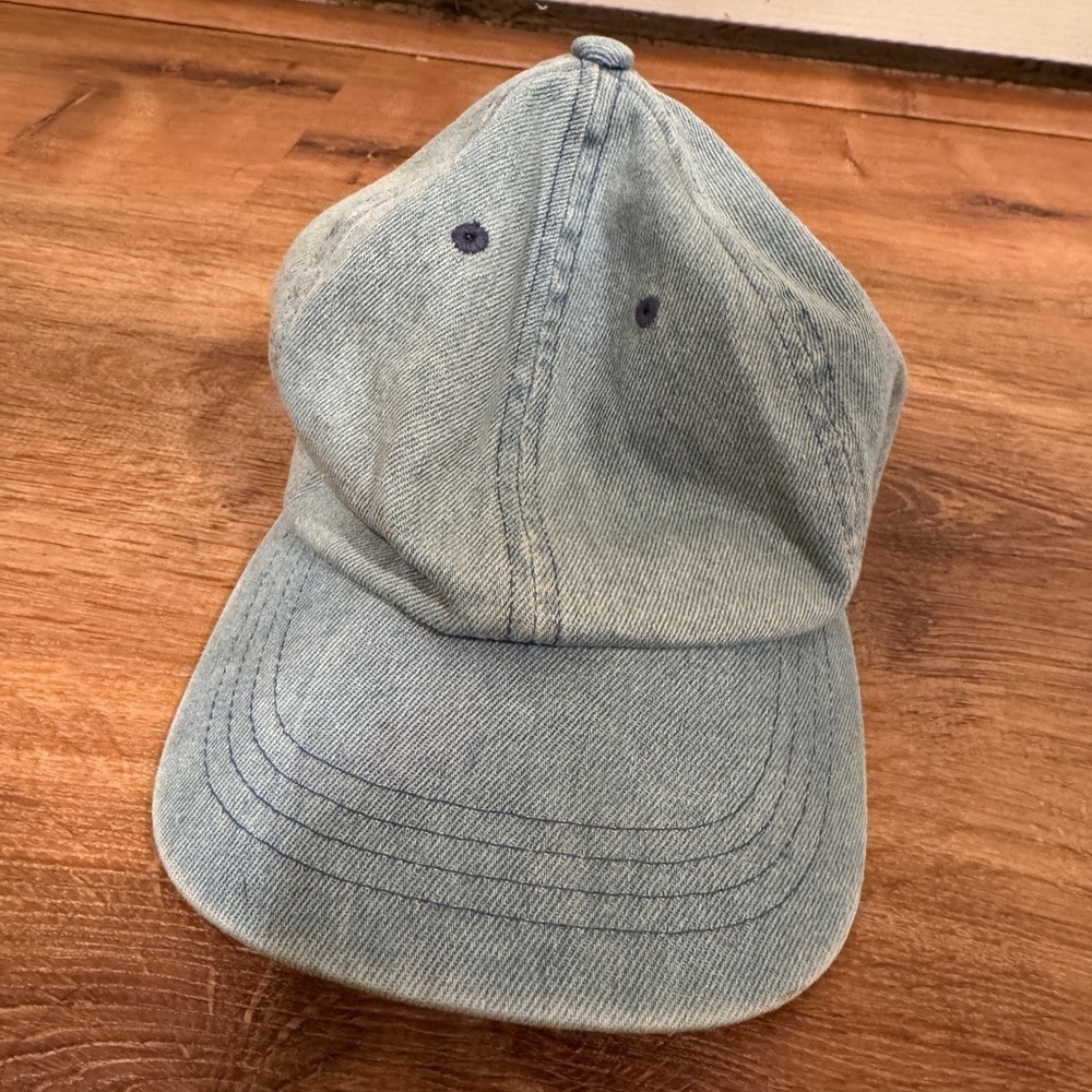 Blue Denim pattern hat​​​​​